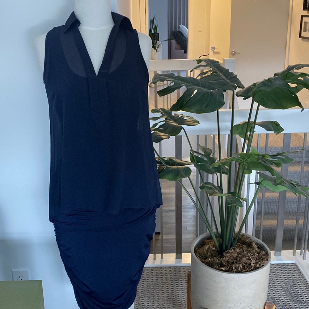 Iris Setlakwe Navy Dress